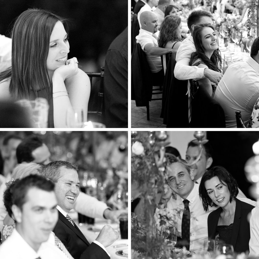 wedding guests at Illyria House in Pretoria