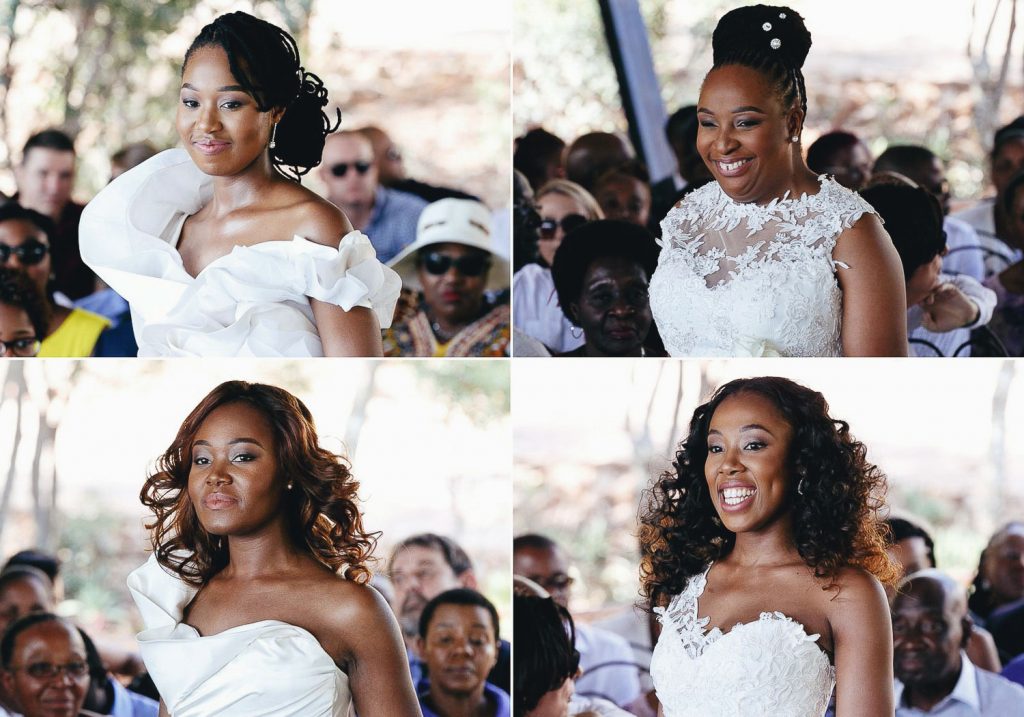 wedding guests in the church at red ivory lodge