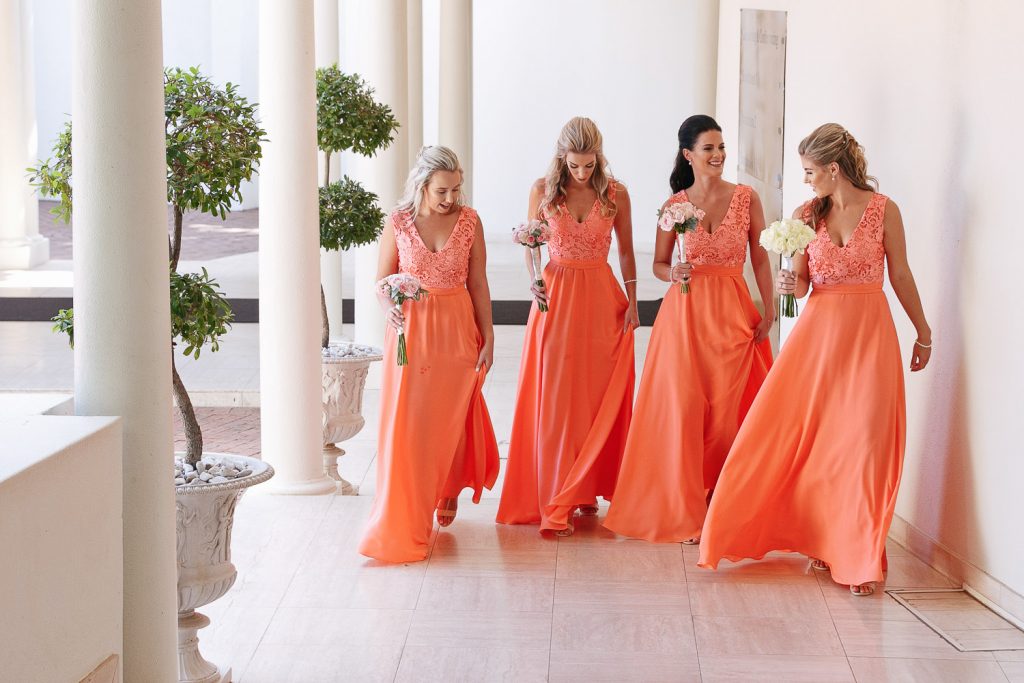 wedding party at Summer Place Wedding Venue