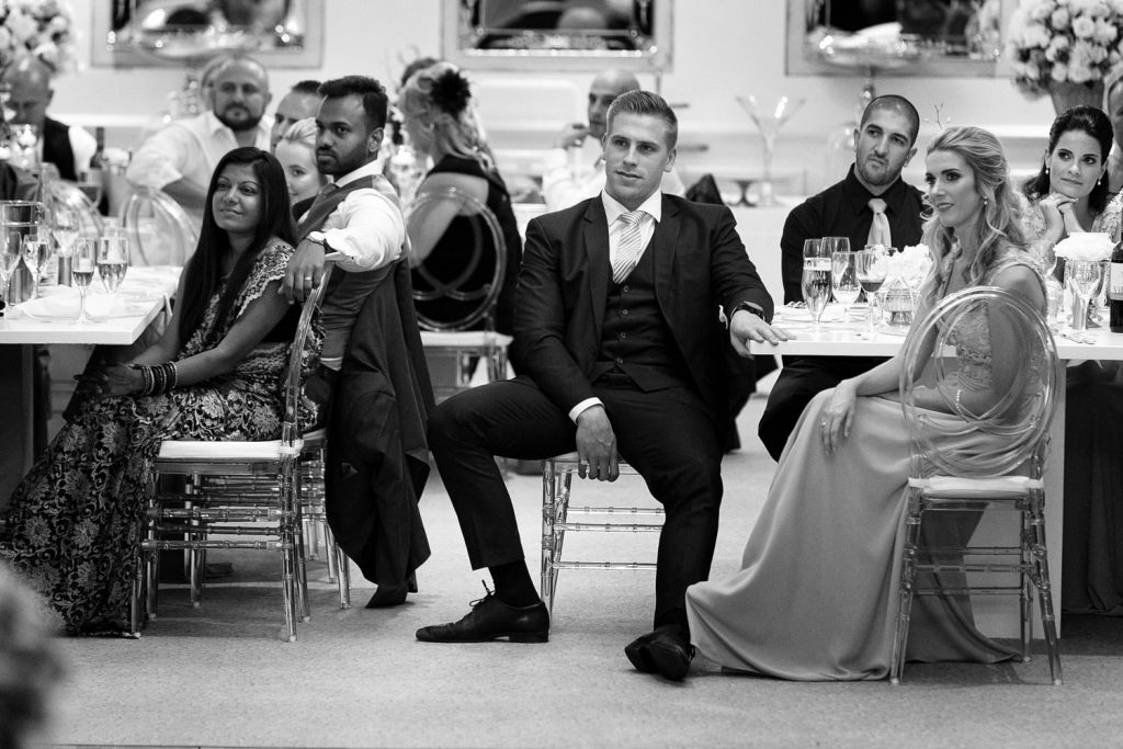 wedding guests at Summer Place Sandton