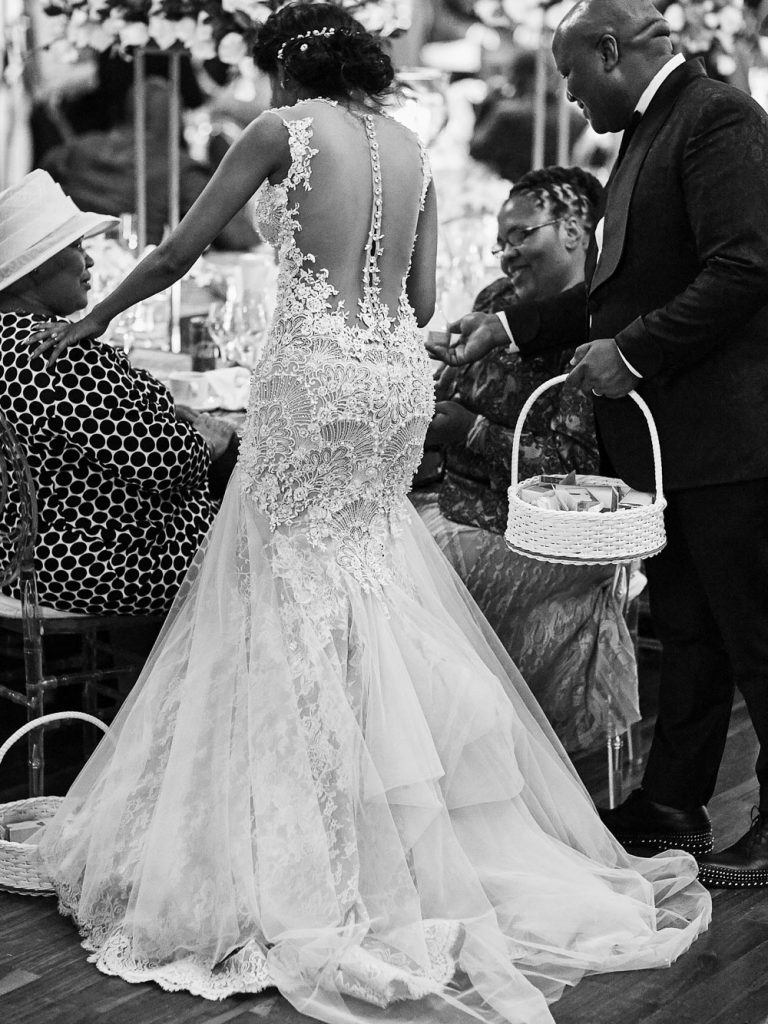 reception images at Klipriviersberg Nature wedding venue