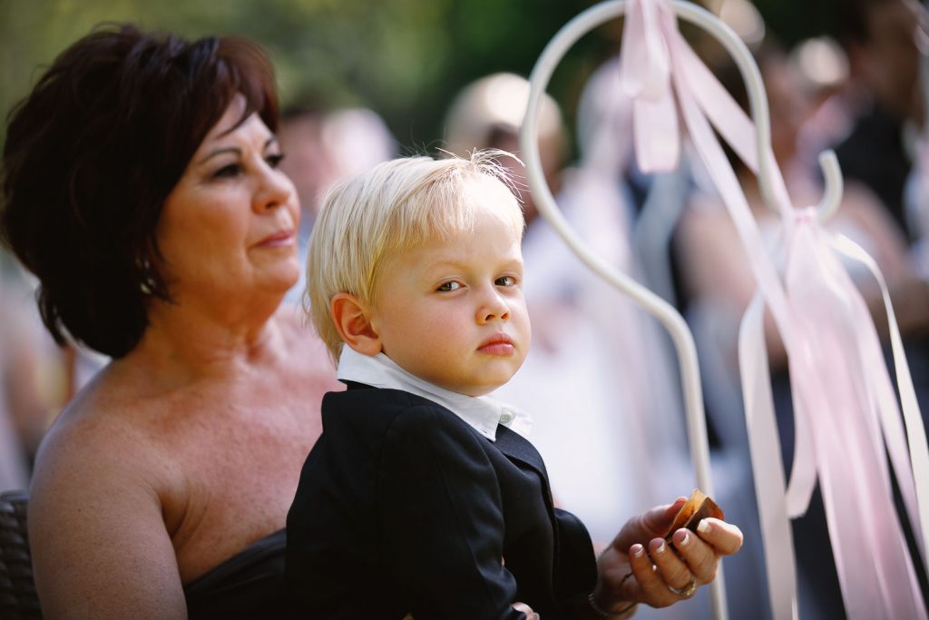 little boy at the venue Longmeadow Farm