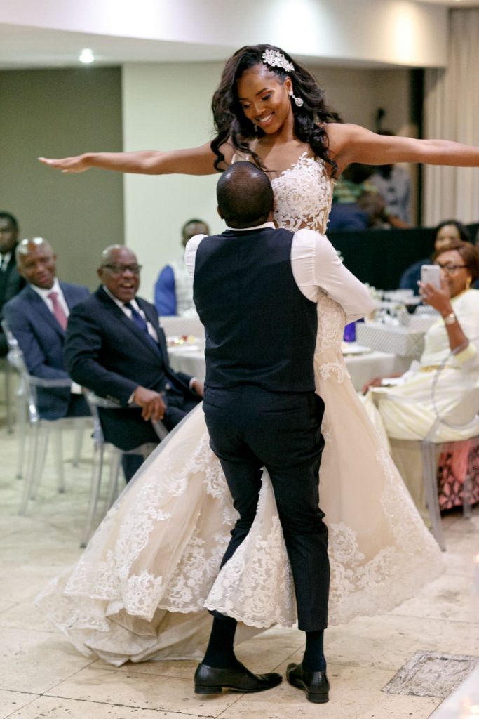 dancing image of couple at Emoyeni wedding and conference venue