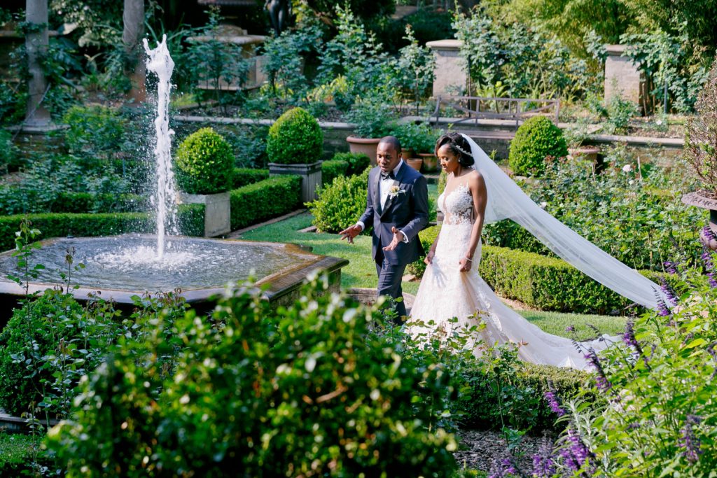 the fountains botanical garden at Beechwood Gardens in Hyde Park Sandton
