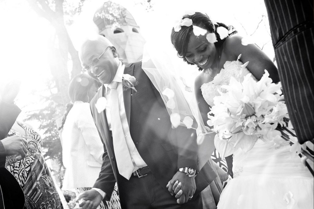 Wedding celebrations at Shepstone Gardens