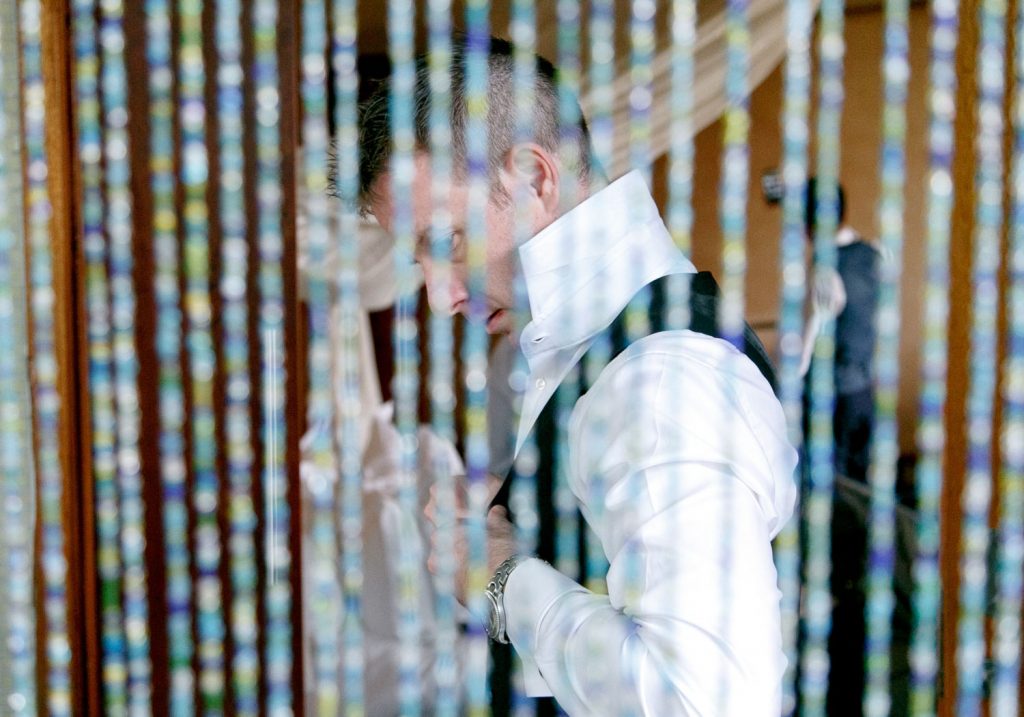 Weddings at Forum Homini Groom getting dressed