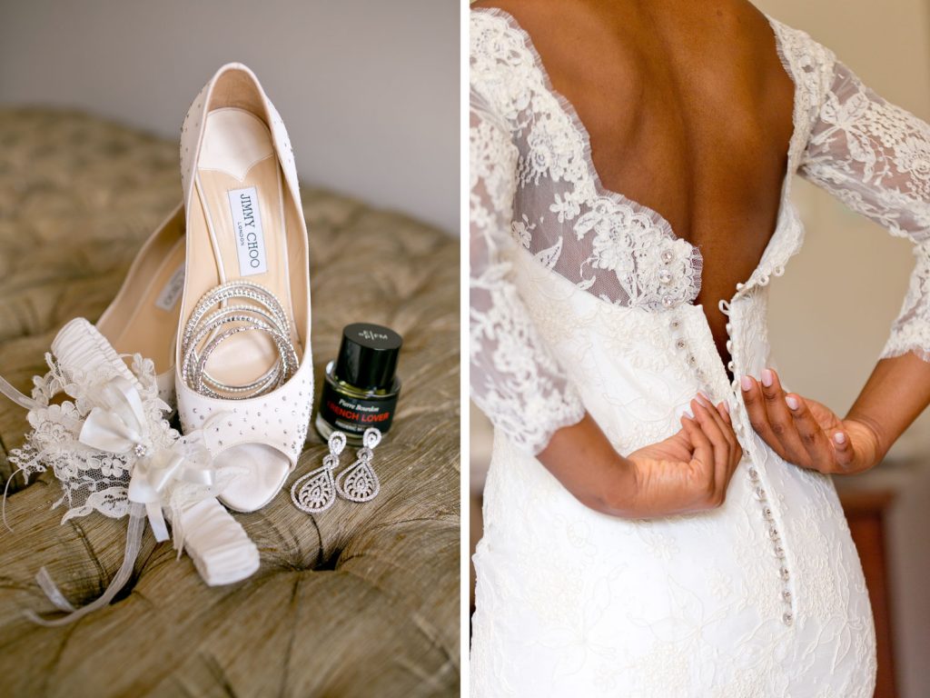 Jimmy Choo London wedding shoes at Summer PlaceJohannesburg