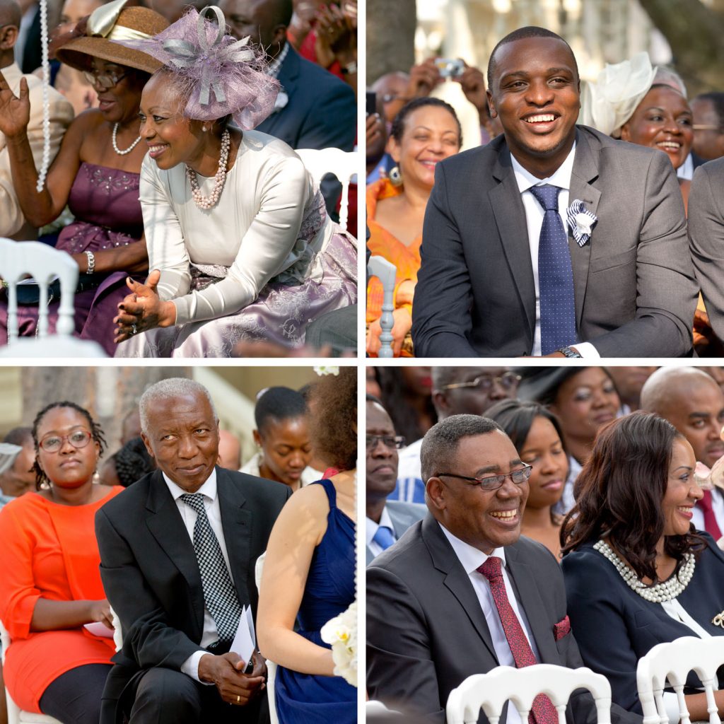 happy wedding guests at a Johannesburg Wedding Venue