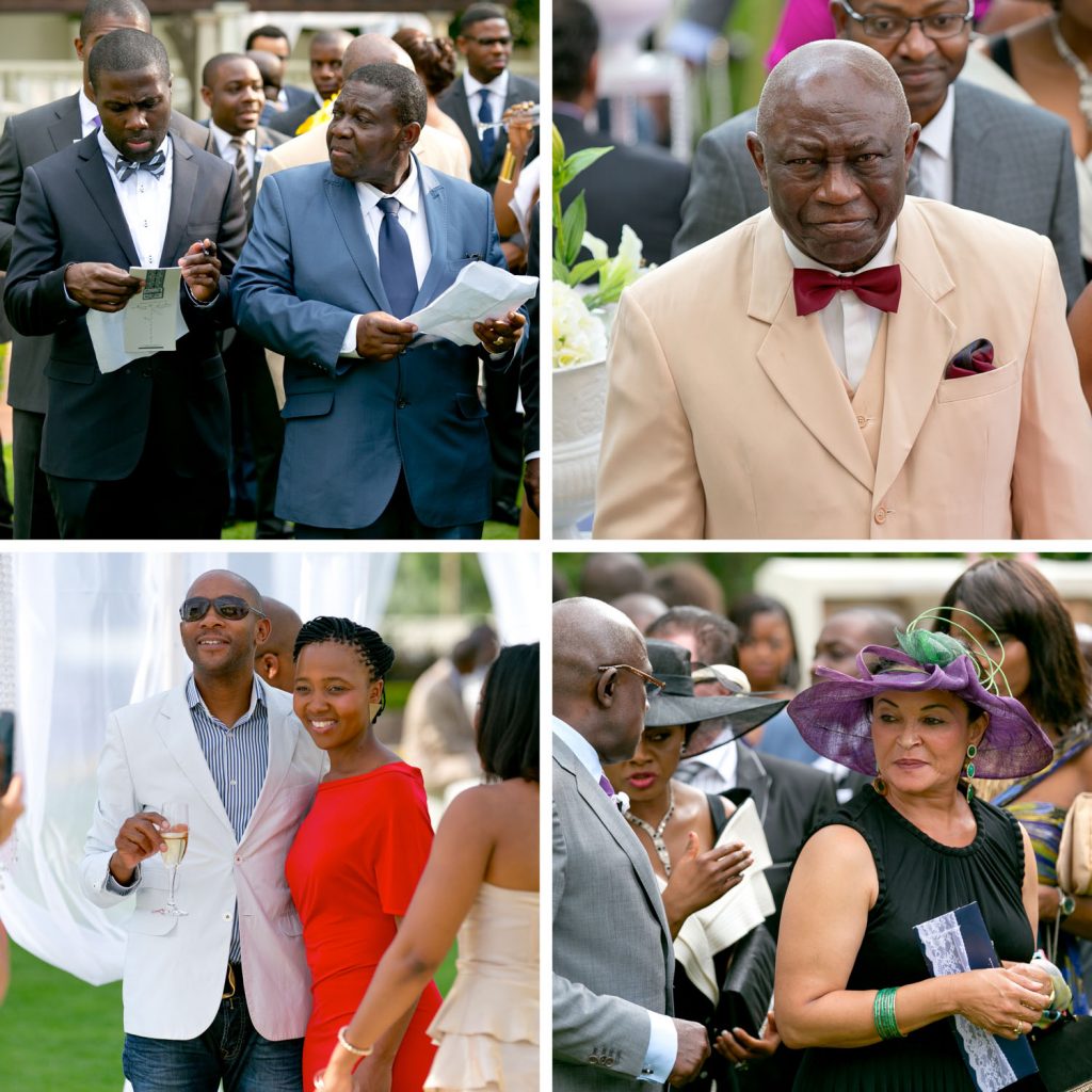wedding guests at a Johannesburg Wedding Venue