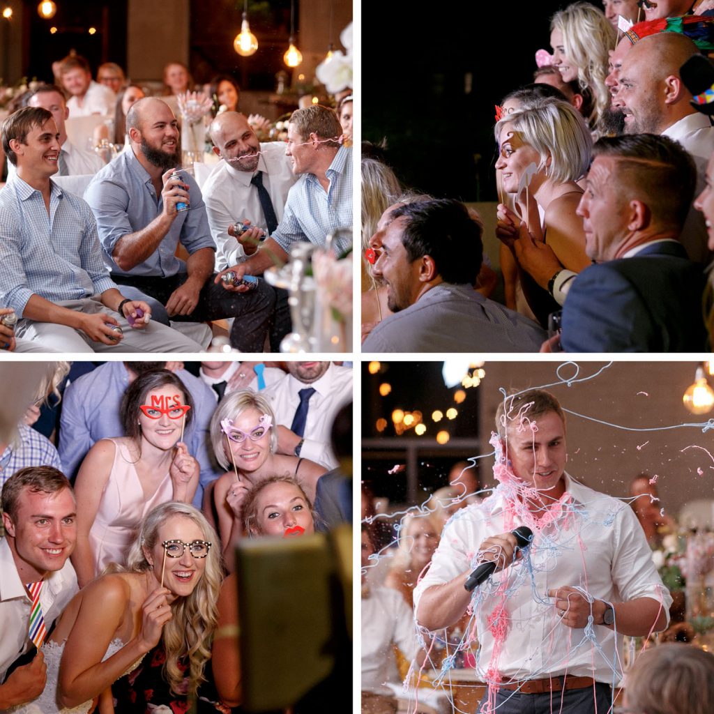 guests having fun at Lezar Opstal Wedding Venue