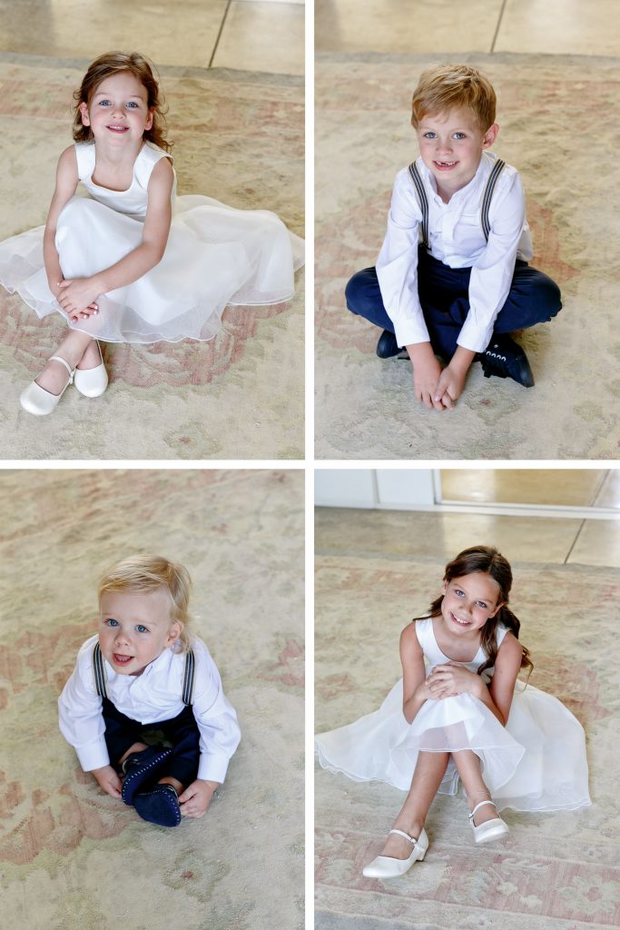 Johannesburg wedding photographer photographing little children