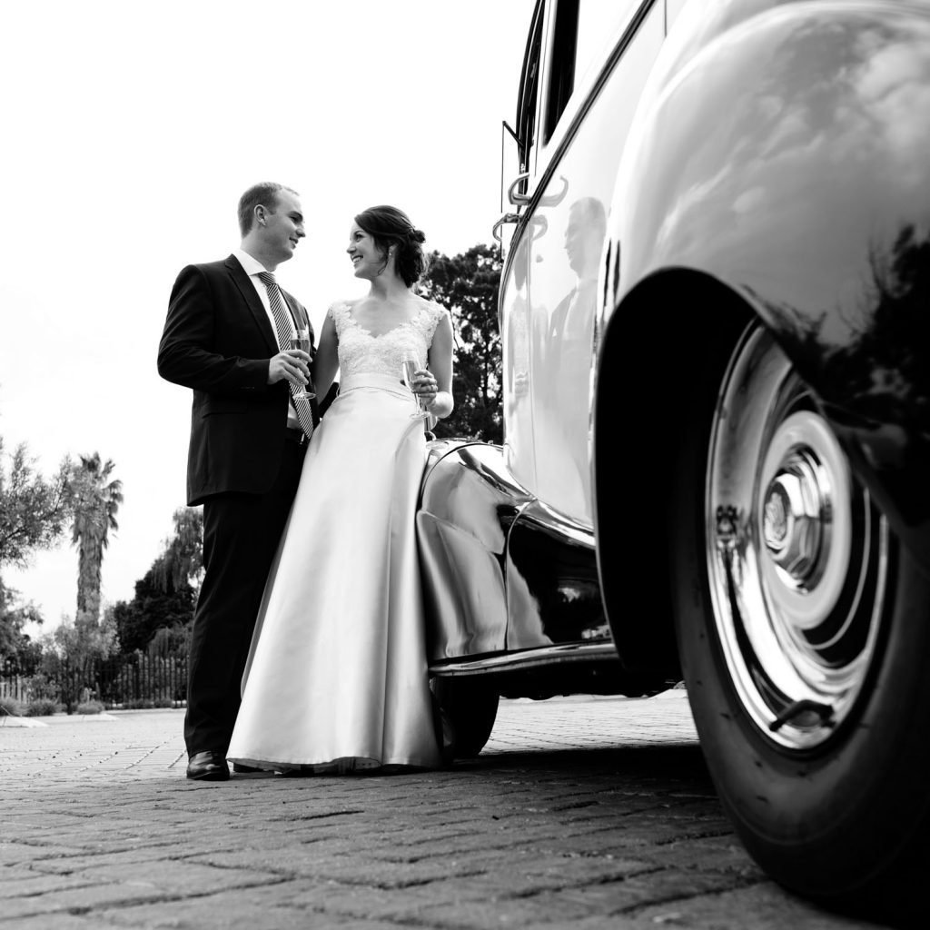 Emoyeni Estate Weddings couple drinking Champagne