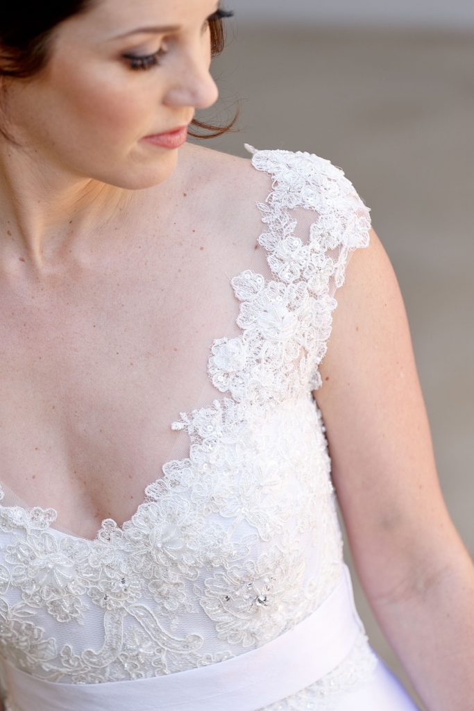 portrait of the bride at St George's Anglican Church in Parktown Johannesburg