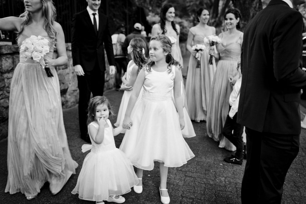 wedding party outside St George's Anglican Church in Parktown Johannesburg