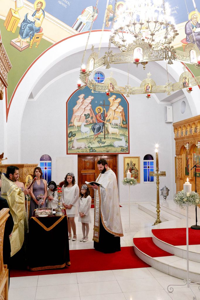 Priest at the Saheti Greek Orthodox Church