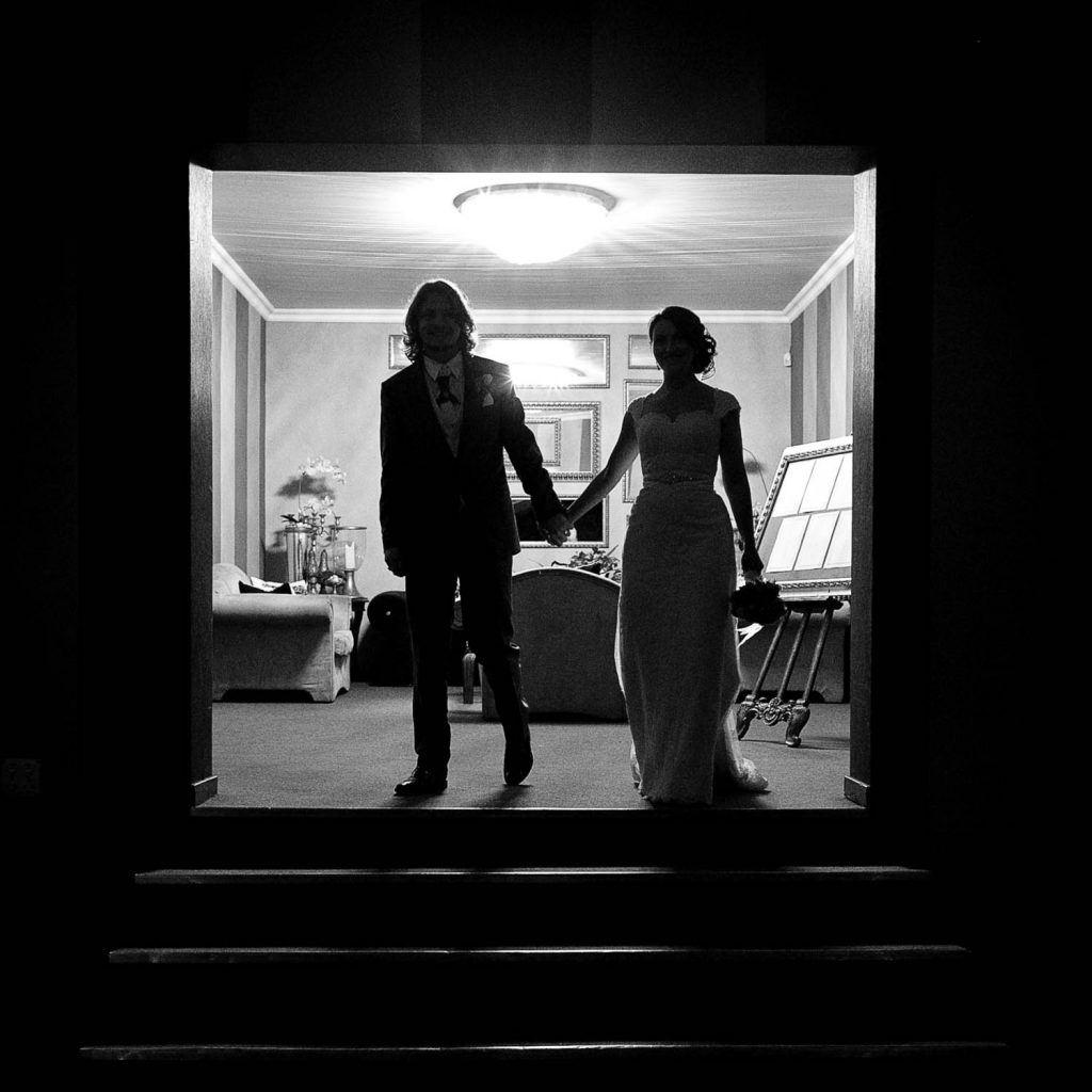 Wedding couple at Hellenic Greek Hall Bedfordview
