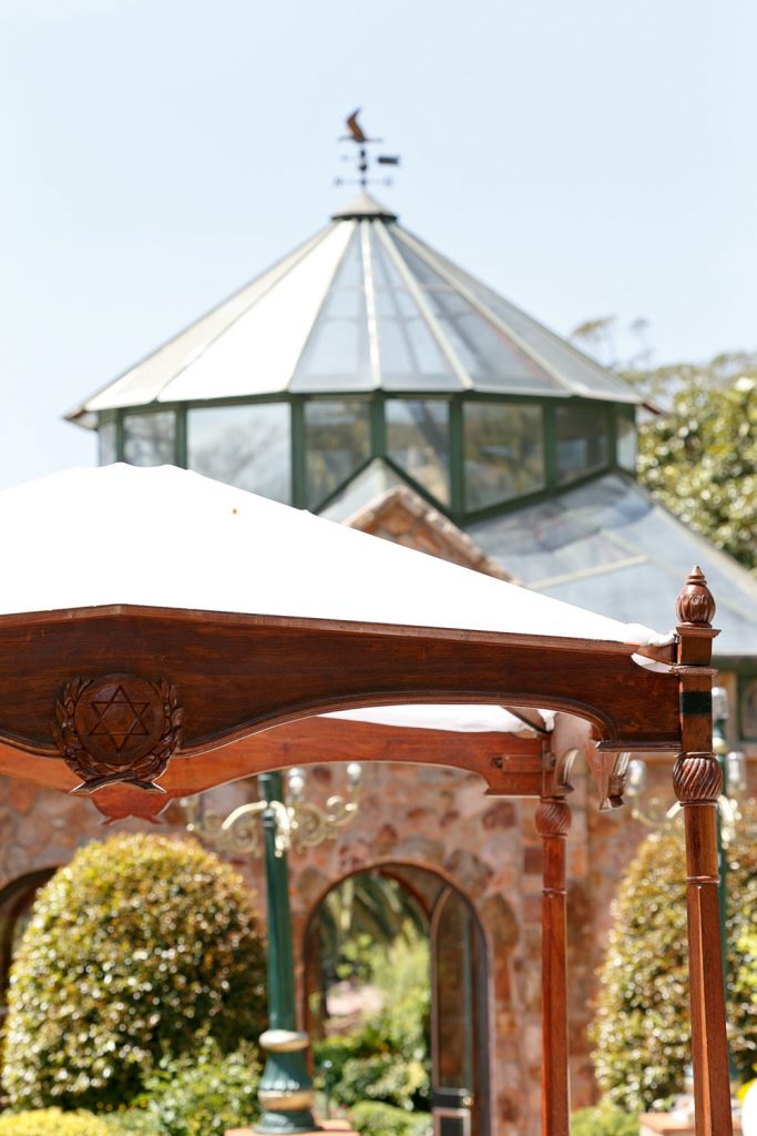The Chuppah at Shepstone Gardens