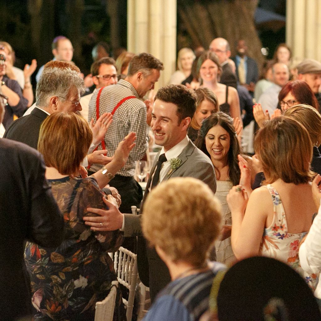 Jewish wedding celebrations at Shepstone Gardens