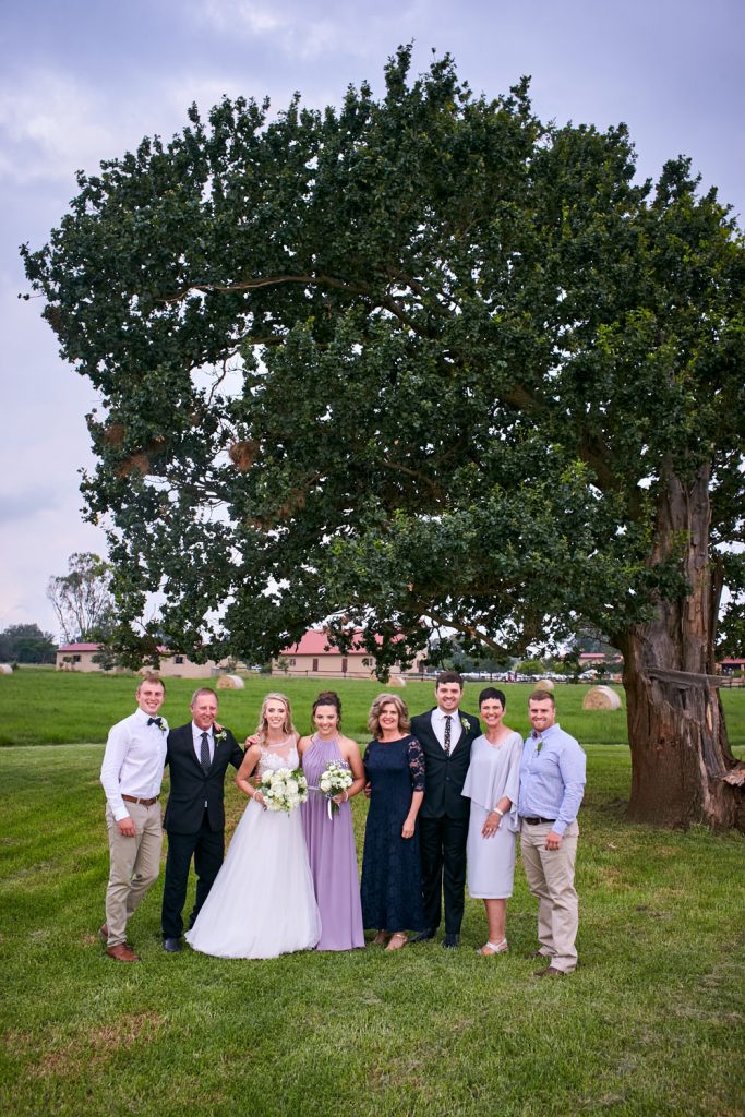 family photographs at Lezar Opstal Wedding Venue