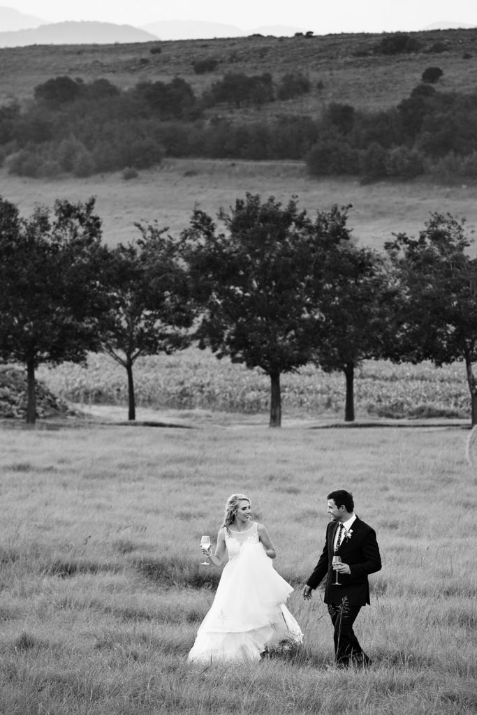black and white images at Lezar Opstal Wedding Venue