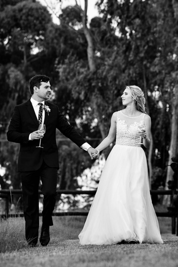 black and white images at Lezar Opstal Wedding Venue