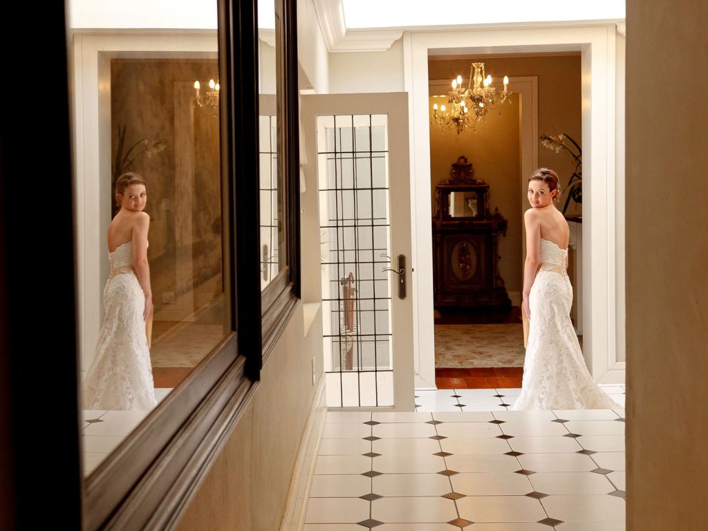 Bride at Weddings at Morrells Boutique Estate