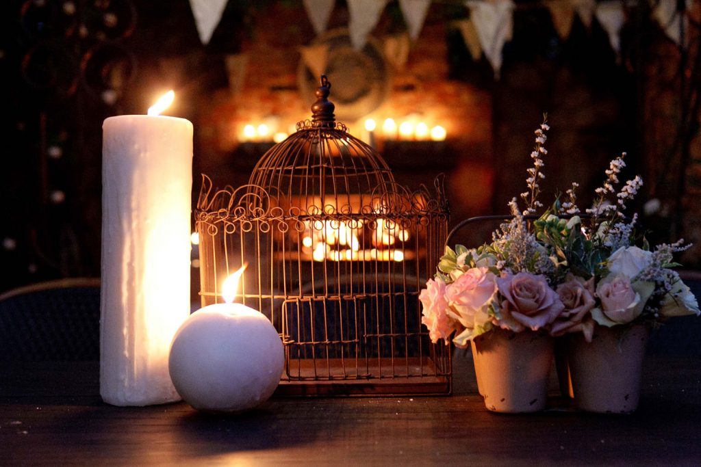 wedding decor at Morrells Boutique Estate
