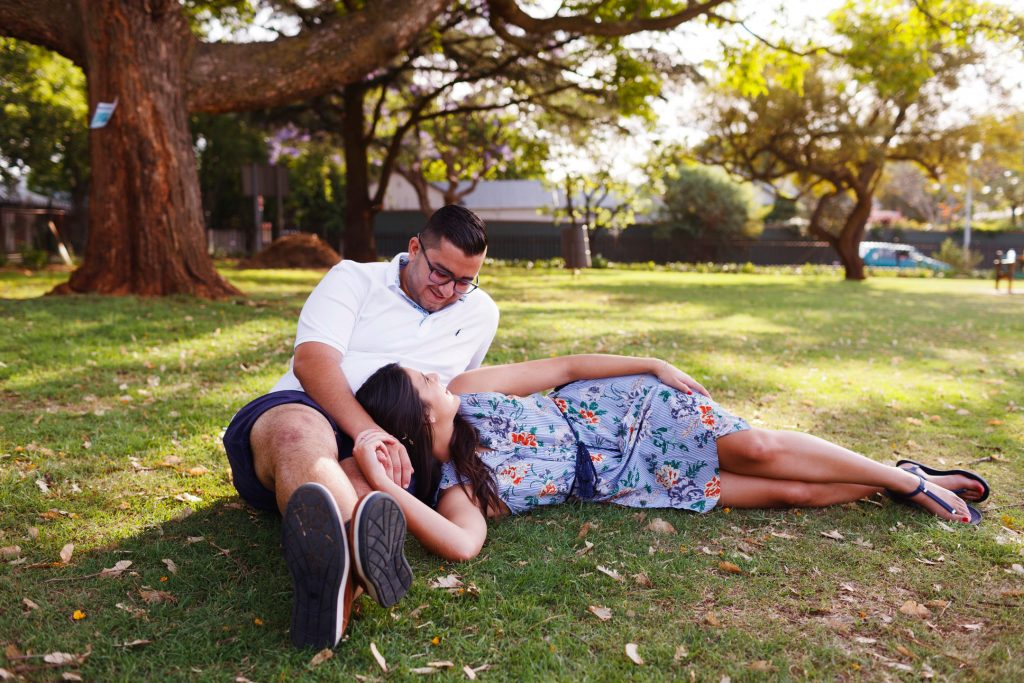 George Hay Park Engagement Photographs