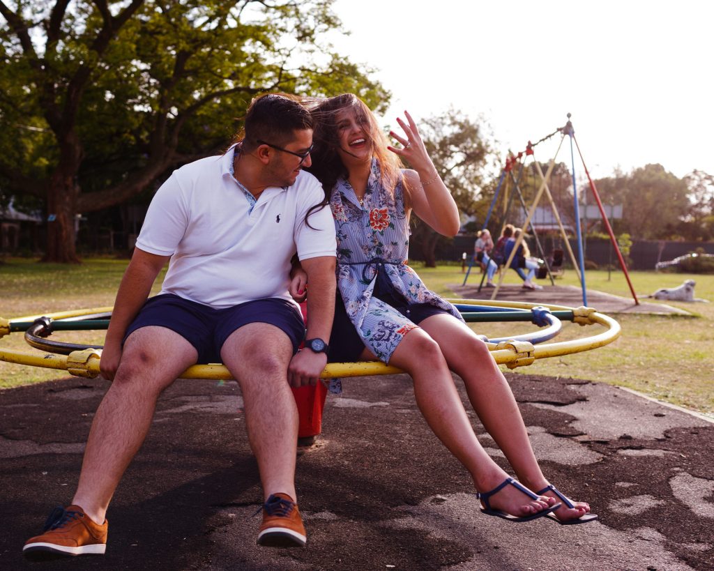 George Hay Park Engagement Photographs