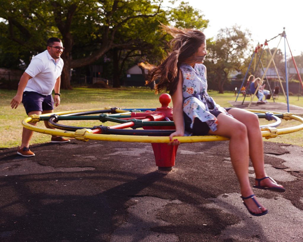 George Hay Park Engagement Photographs