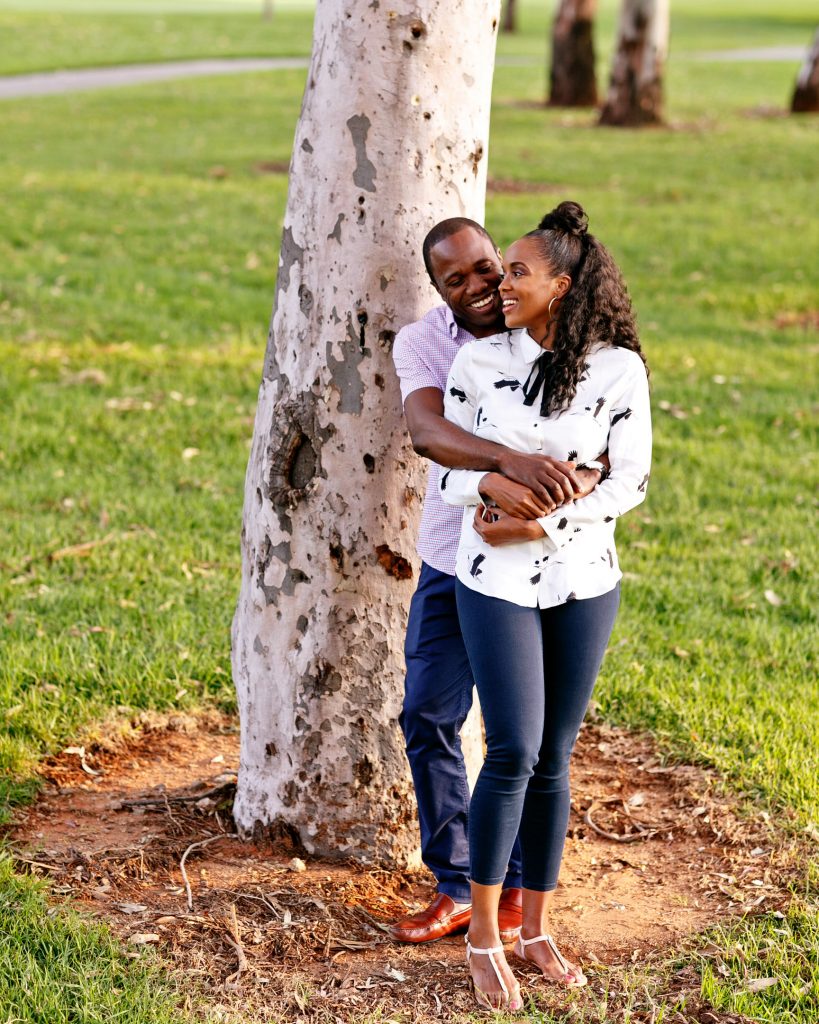Engagement photographs Johannesburg Golf Club