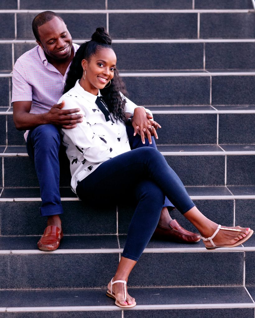 African couple at Houghton Golf Club