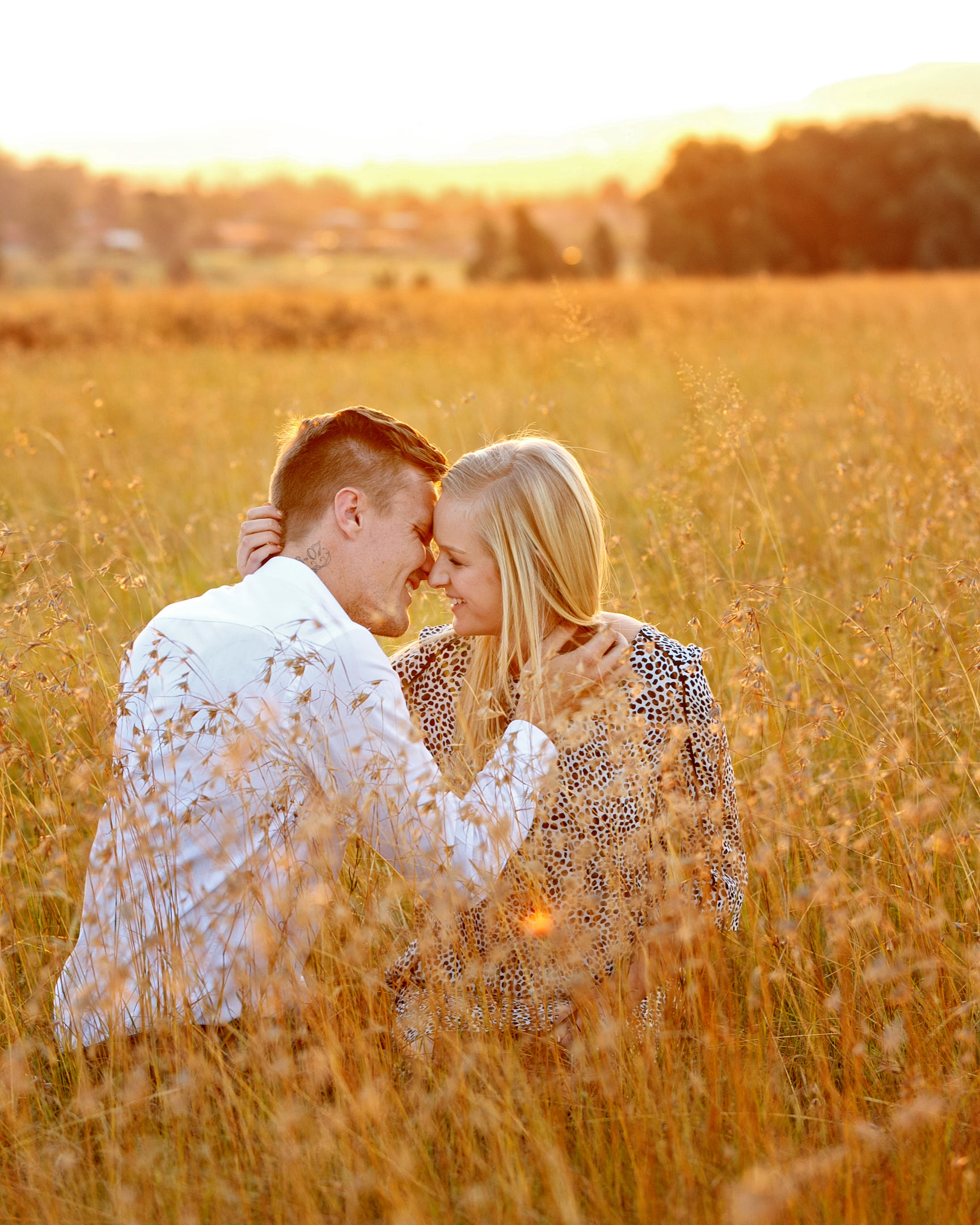 Country themed Engagement Photographs