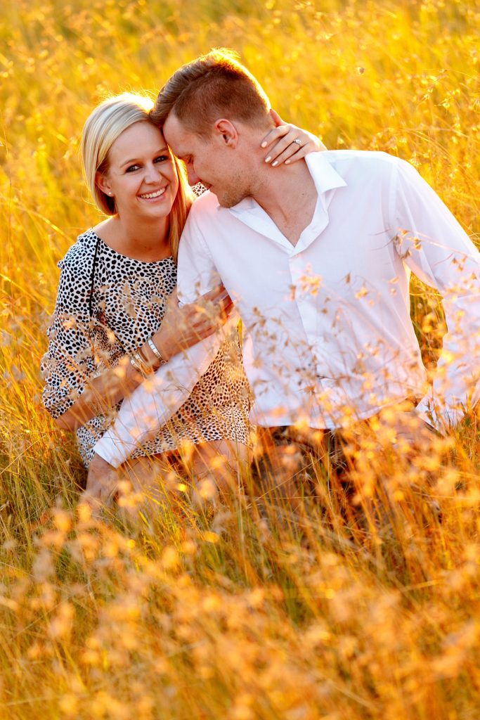 Sunset Country Engagement Photographs