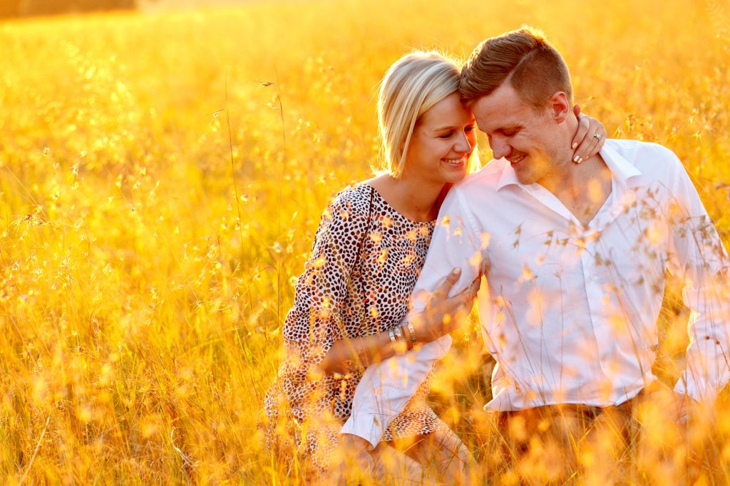 Sunset Country Engagement Photographs
