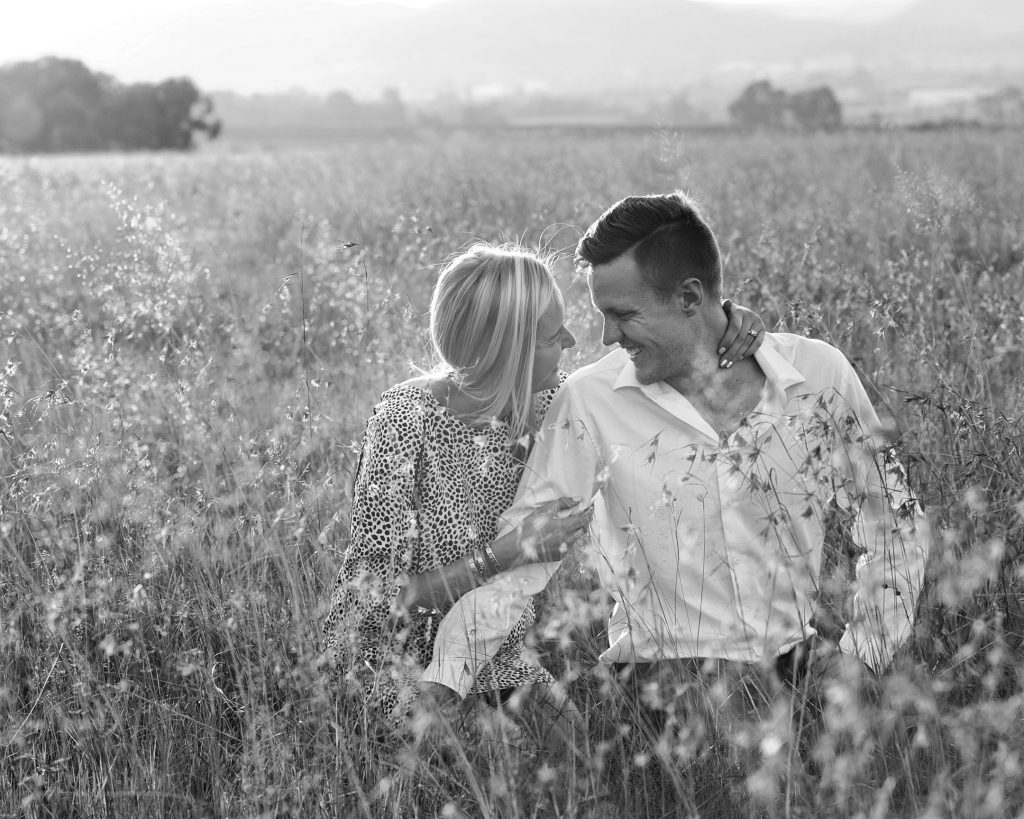 Black adn white country photographs