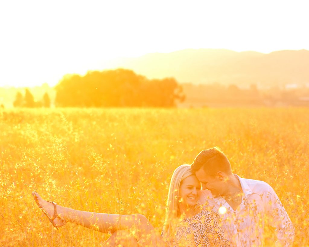 Sunset Country Engagement Photographs
