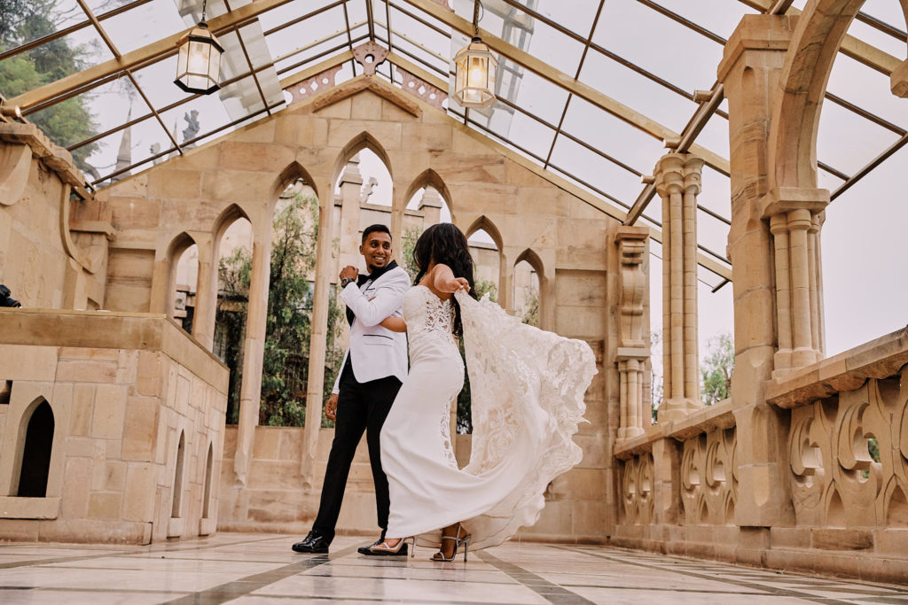 dancing images at Shepstone Gardens